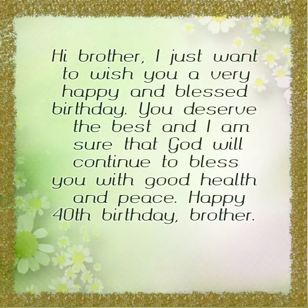 40Th Funny Birthday Wishes