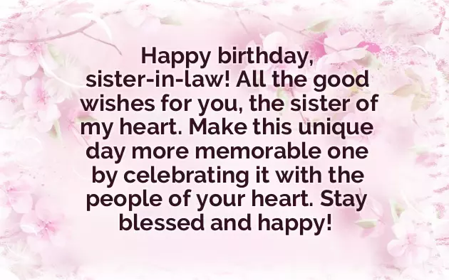 Happy Birthday Wishes For My Sister Husband