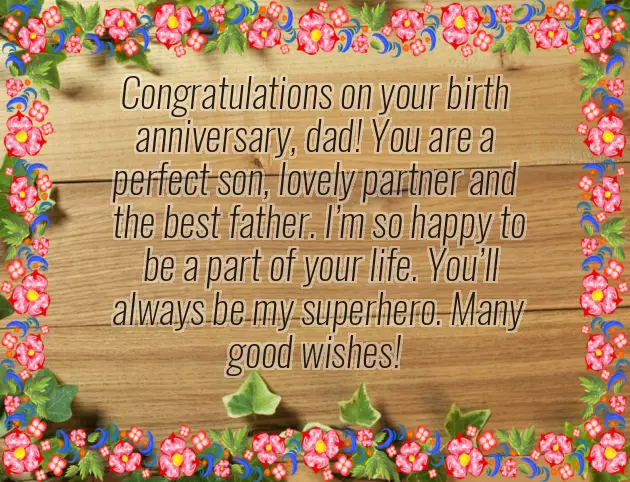 60Th Birthday Wishes For Father