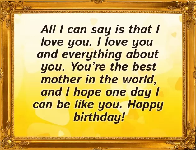 Happy Birthday Mom From Daughter Quotes