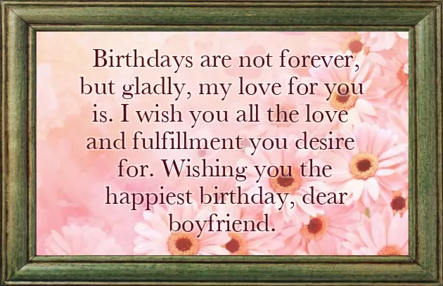 Happy Birthday Wishes To Your Love