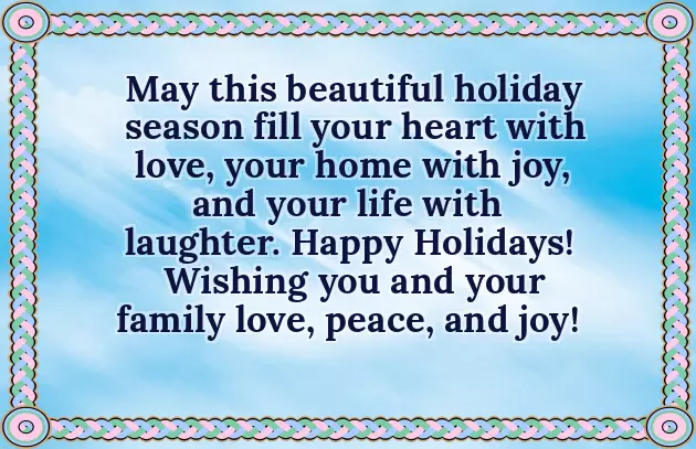 I Wish You And Your Family Merry Christmas And Happy New Year