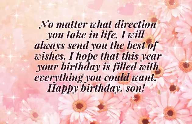 Son Birthday Wishes For Father