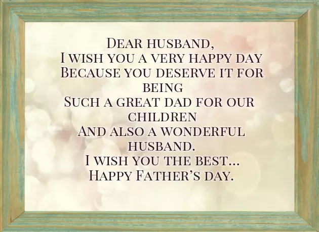 Fathers Day Message To Your Husband Fathers Day Message To Your Husband