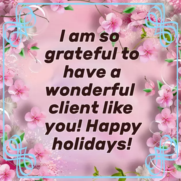 Christmas Wishes For Clients