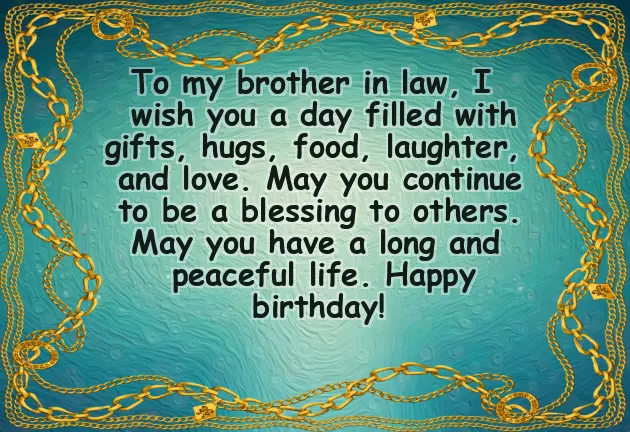 Congratulations To Brother