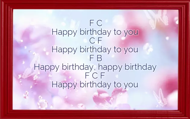 Happy Birthday Keyboard