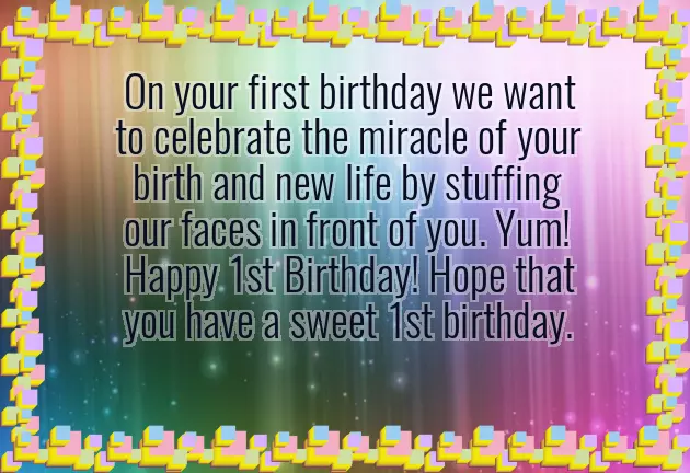 Wishes For 1 Year Baby Boy Wishes For 1 Year Baby Boy