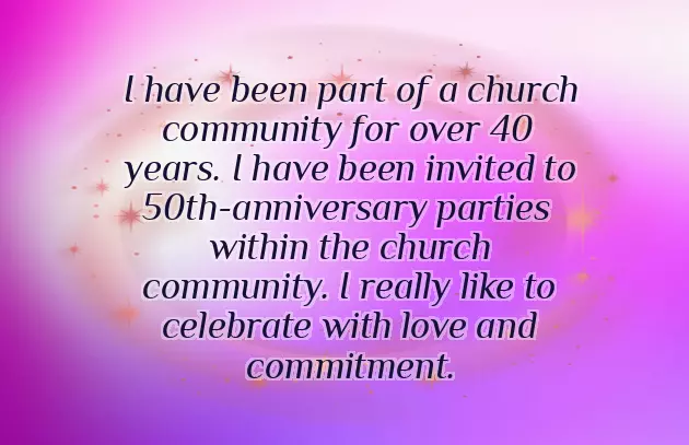 50 Year Wedding Anniversary Gift