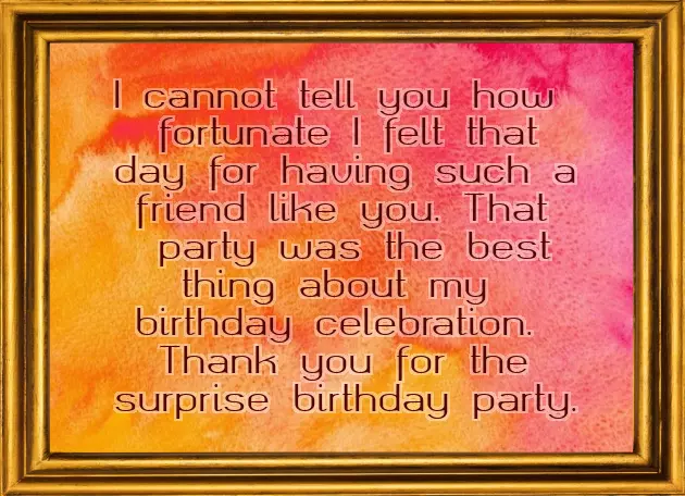 Surprise Birthday Wishes