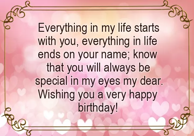 Birthday Text To My Husband