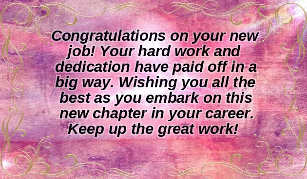 Congratulations On New Role To Boss Congratulations On New Role To Boss