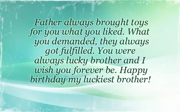 Happy Birthday My Best Bro