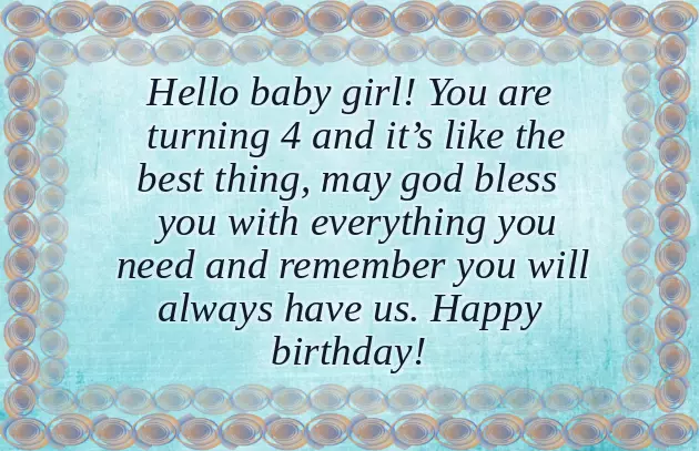 Happy Birthday My Little Angel