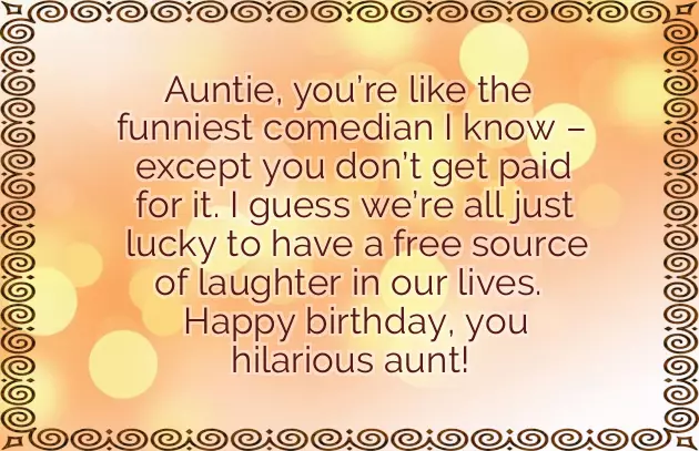 Happy Birthday To The Best Aunt Ever