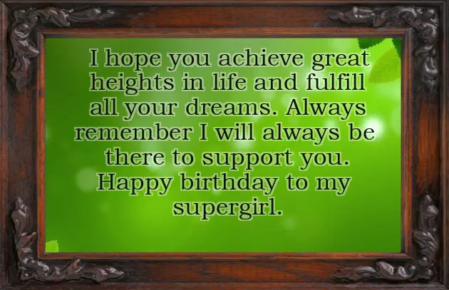 Heartfelt Birthday Wishes For My Daughter