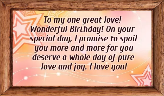 Sweetheart Birthday Wishes For Girlfriend