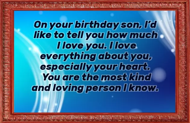 Birthday Quotes On Son Birthday Quotes On Son