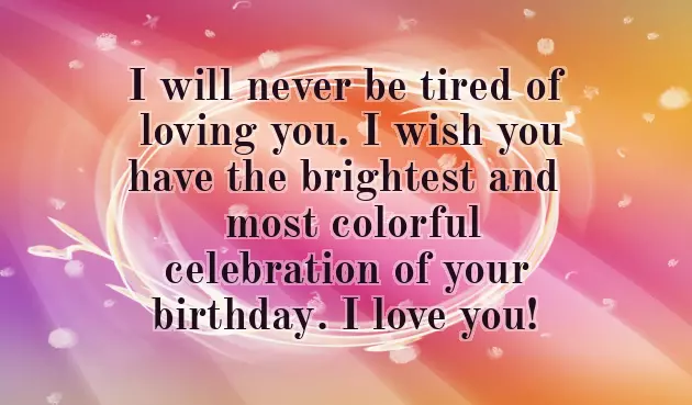 Amazing Birthday Wishes For Lover