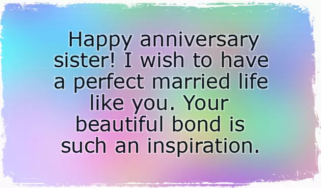 Anniversary Quotes For Sister And Brother In Law