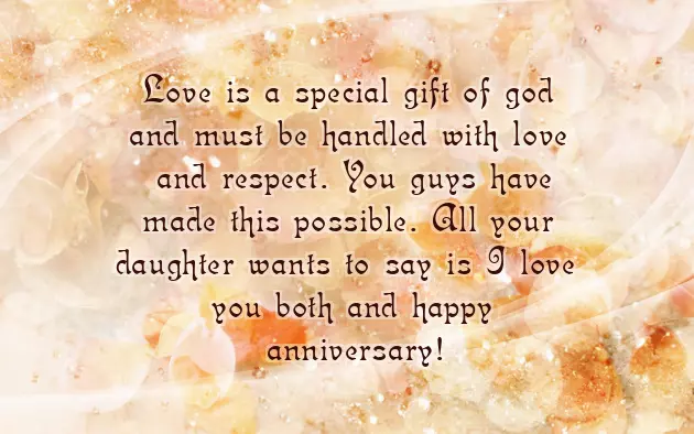 Happy Anniversary Daddy Mummy