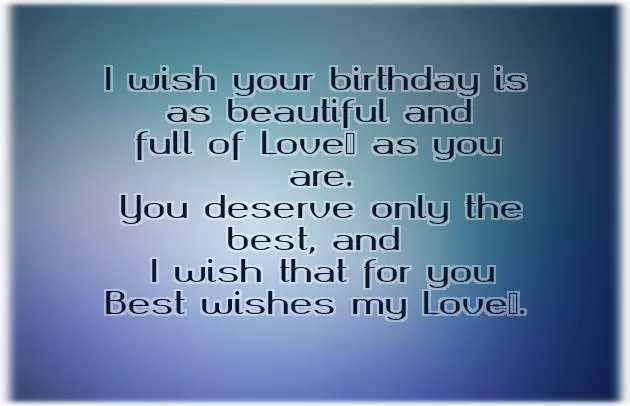 Birthday Quotes For Gf