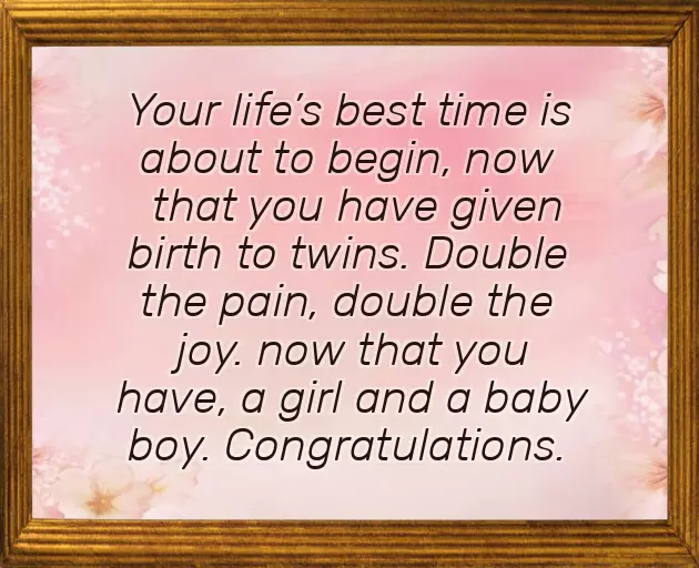 Congratulations For New Born Baby Twins Congratulations For New Born Baby Twins
