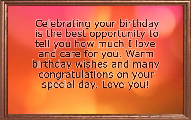 Birthday Wishes To A New Girlfriend