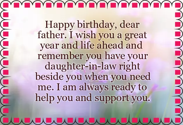 Bday Wishes For Father In Law Bday Wishes For Father In Law