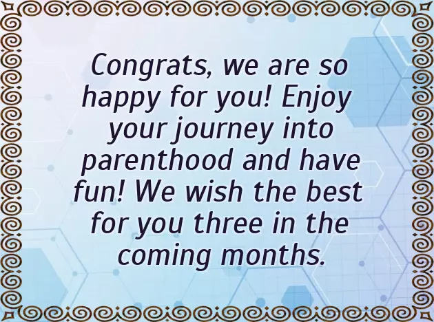 Congratulations Message For Baby Shower
