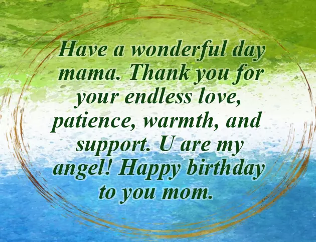 Birthday Wishes To Your Mum