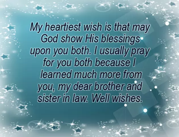 Wedding Wishes From Brother
