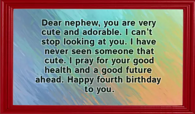 Birthday Wishes For Son Turning 4