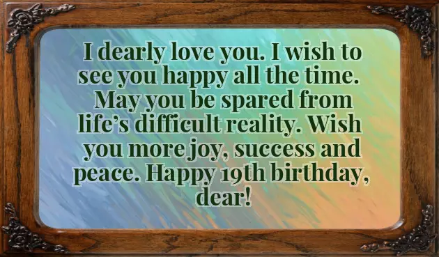 Happy 19Th Birthday Brother