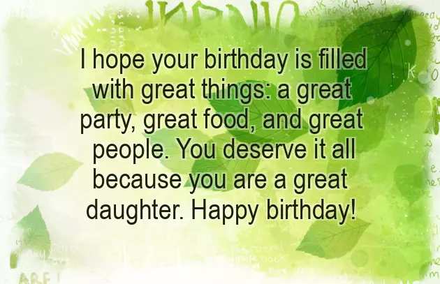 Happy Birthday Post For Daughter