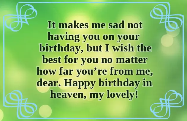 Daughter Birthday In Heaven Daughter Birthday In Heaven