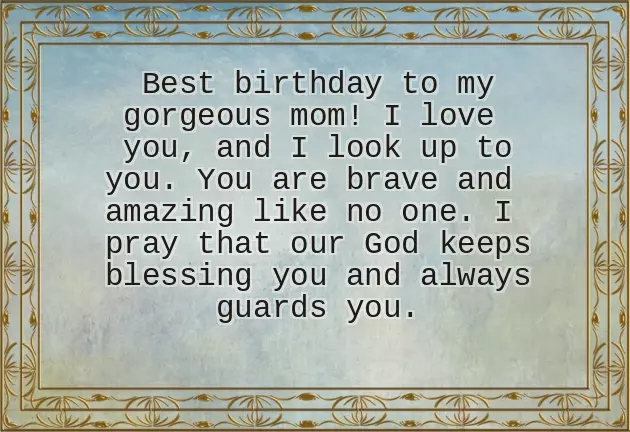 Simple Birthday Greetings For Mother