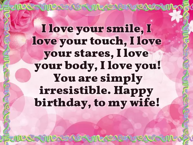 Sweet Birthday Wish For Wife Sweet Birthday Wish For Wife