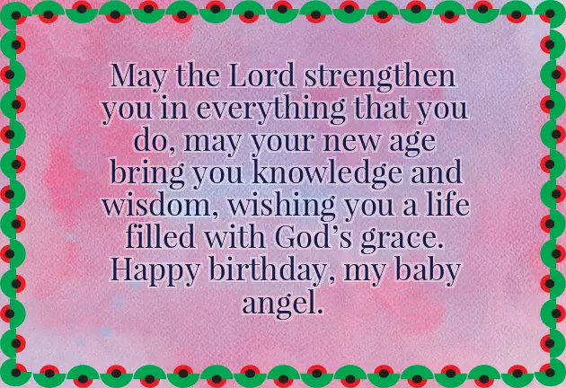 Happy Birthday Blessing To My Daughter