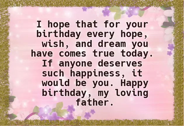 Congratulations To Father For Baby Girl