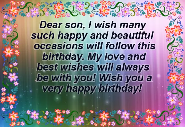 Happy Birthday Wishes To My Second Son Happy Birthday Wishes To My Second Son