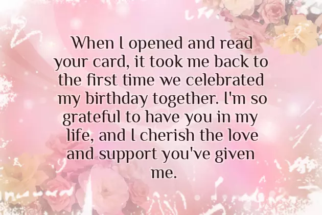 Touching Birthday Letter Friend