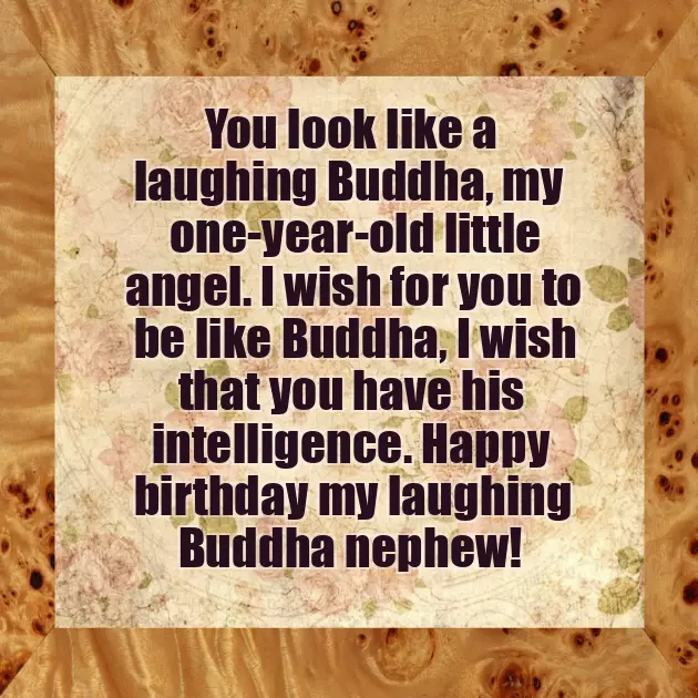 1St Birthday Nephew Wishes