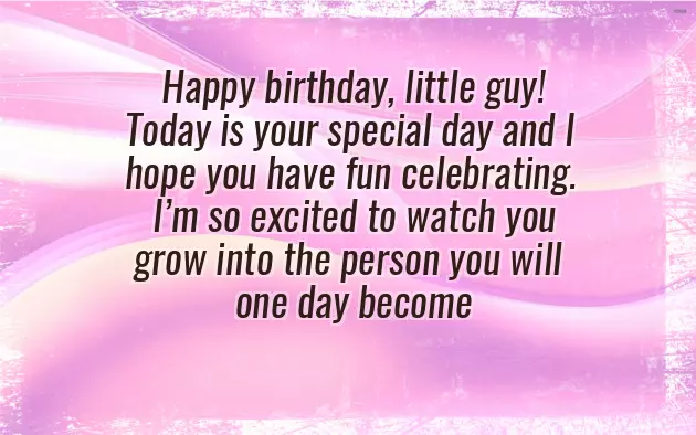 Quotes For Birthday Wishes For Baby Boy