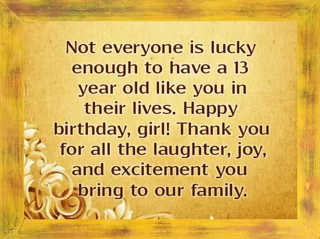 Birthday Wishes For Daughter On Her 13Th Birthday