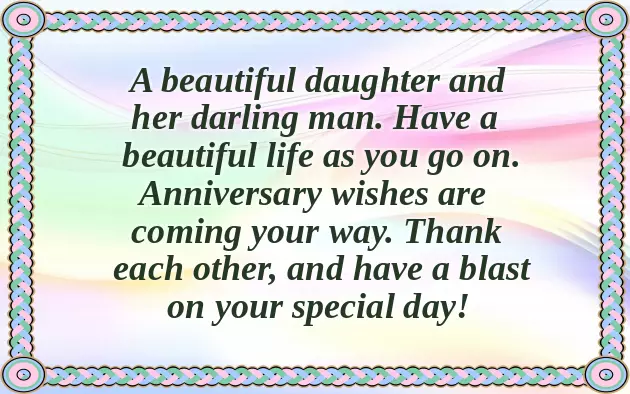 Wedding Anniversary Wishes For Son And Daughter In Law Wedding Anniversary Wishes For Son And Daughter In Law