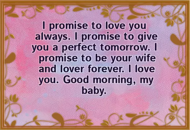 Warm Morning Message For Her