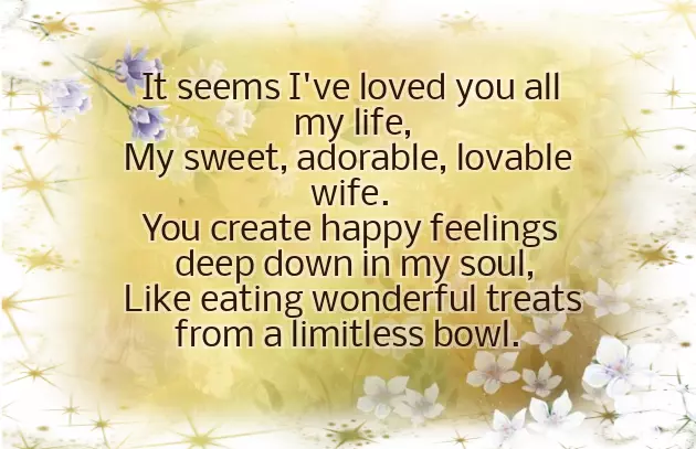 A Poem For My Husband