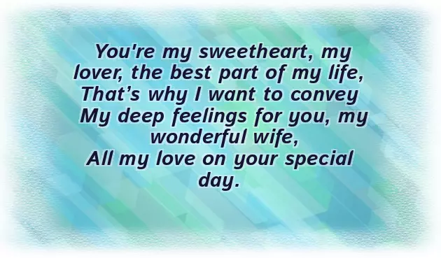 Happy Birthday Poems For Him