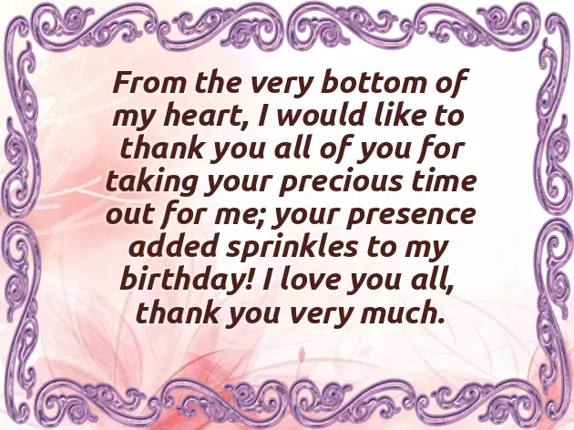 Thanks To All For Your Warm Wishes Thanks To All For Your Warm Wishes
